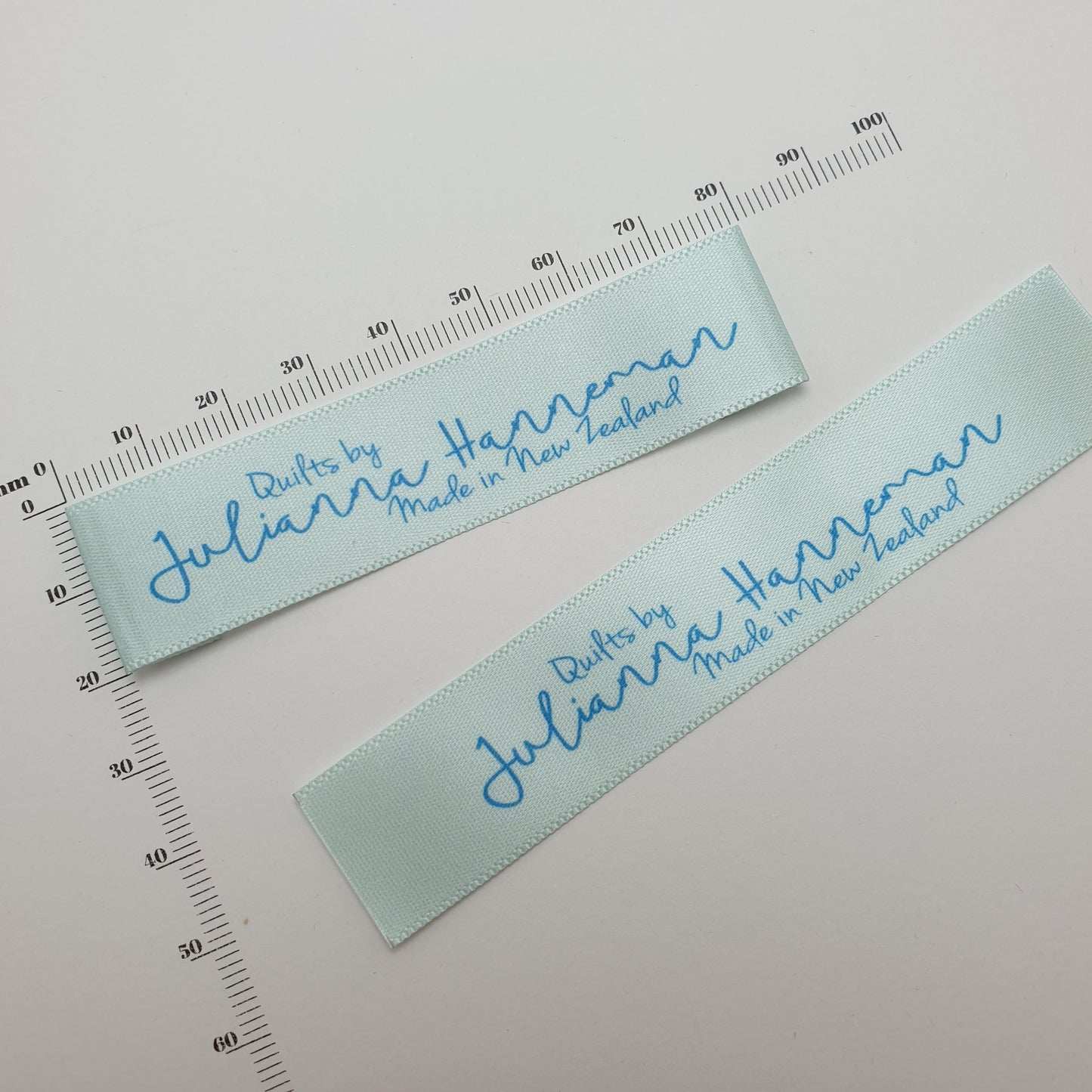 #16WS - SATIN ENDFOLD LABELS