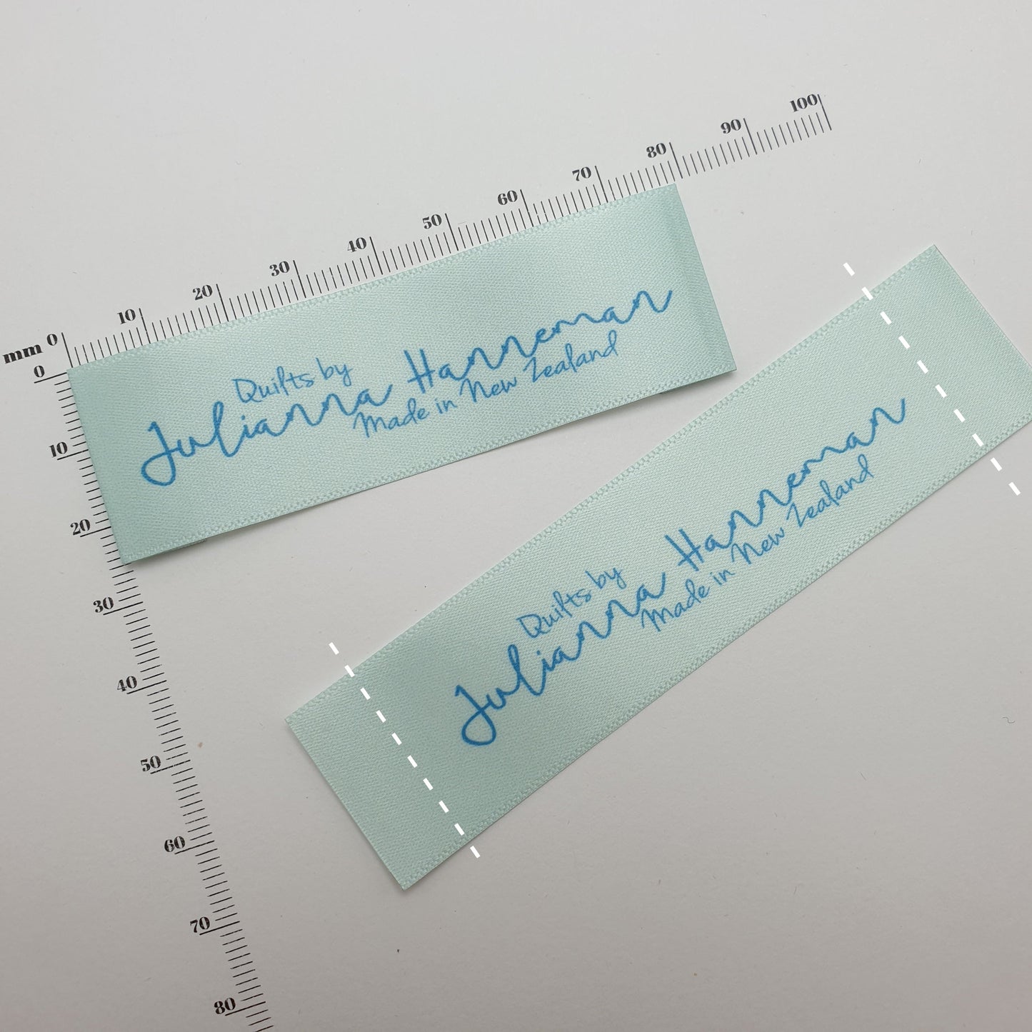 #16WS - SATIN ENDFOLD LABELS